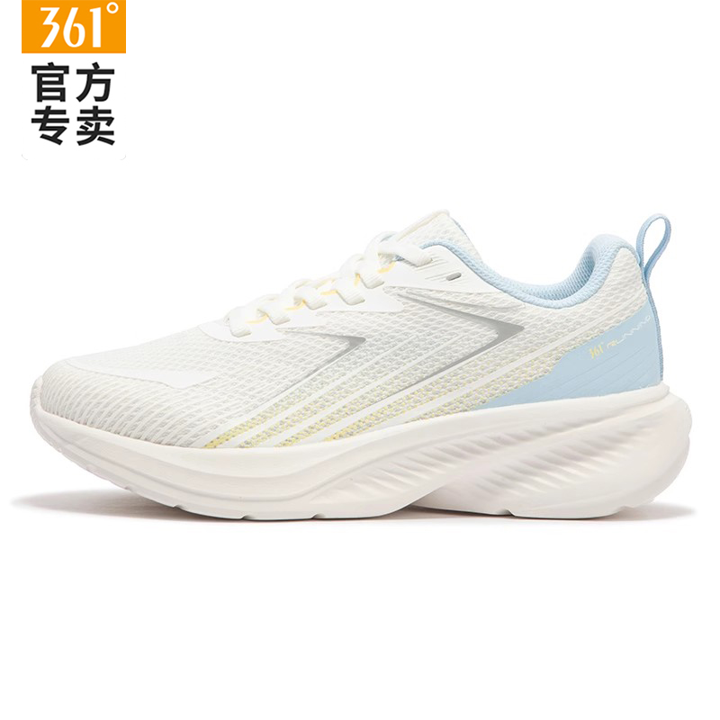 361女鞋运动鞋女款2025新款春季网面休闲鞋爆款减震轻便跑步鞋子