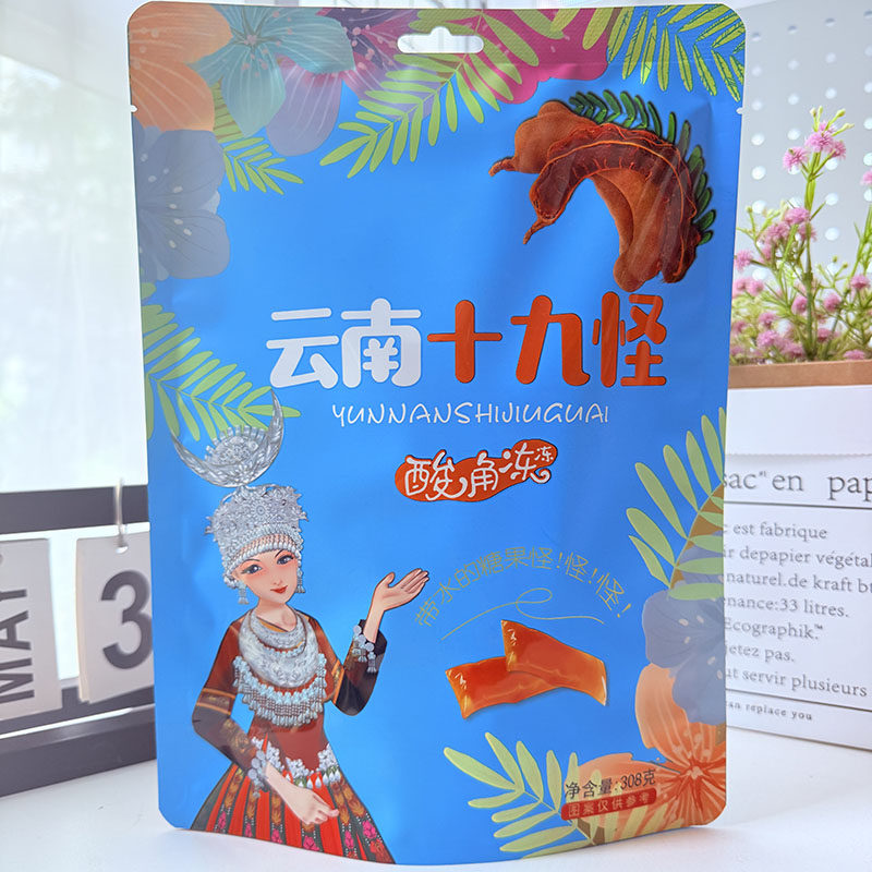 老滇七彩春城云南十九怪308g 云南特产 芒果栋酸角栋 鲜花冻 果冻