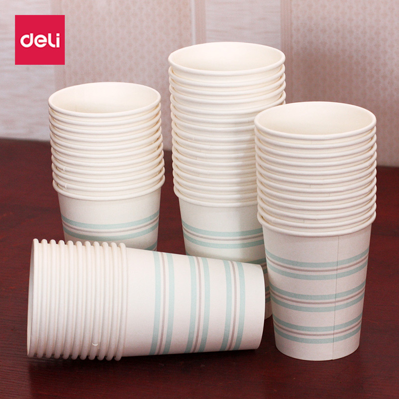 【50只装】得力250ml纸杯加厚型一次性杯子 中号办公纸杯9570在类目 电子词典/电纸书/文化用品, 其它文化用品中 - 来自Buy2taobao.com提供专业的淘宝代购服务
