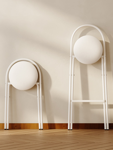 采购产品折叠椅,靠背凳,家庭餐桌,小餐椅,圆凳,可堆叠,便携