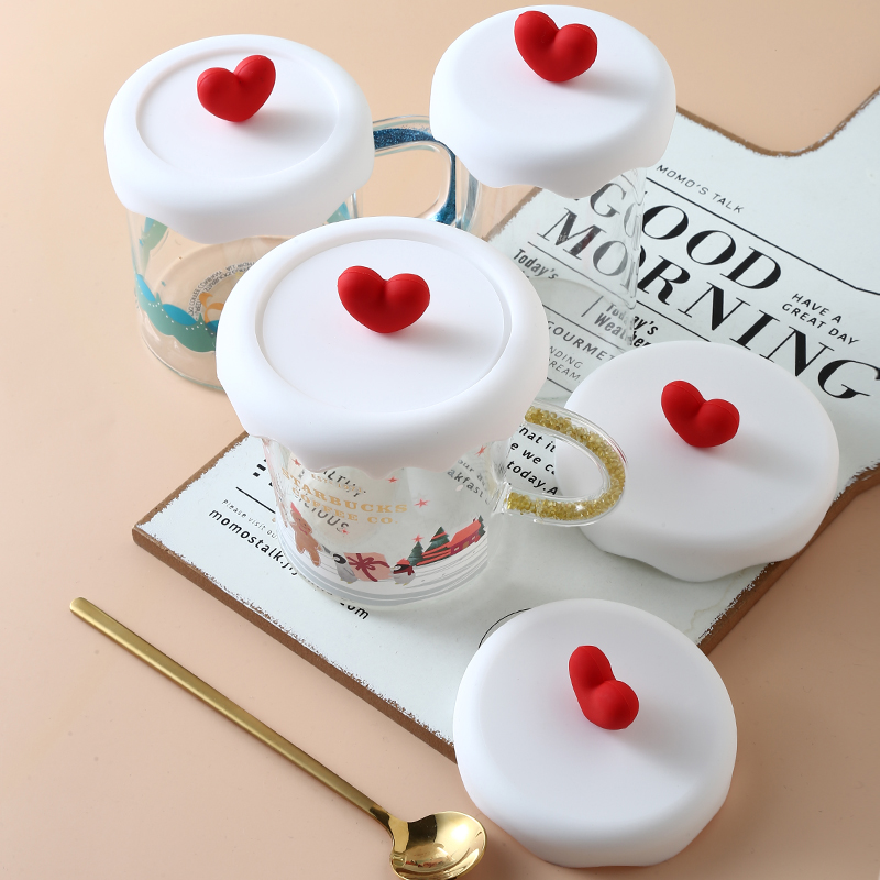 杯盖硅胶食品级杯子盖通用防尘盖