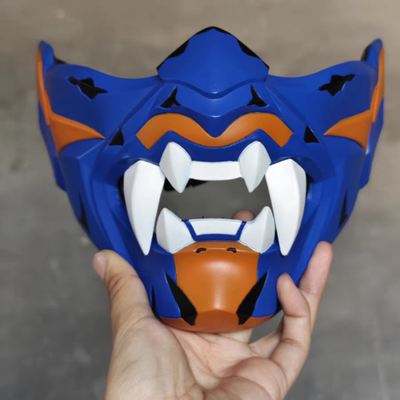 无畏契约夜戮面具男女半脸cosplay拍摄变装道具树脂面具