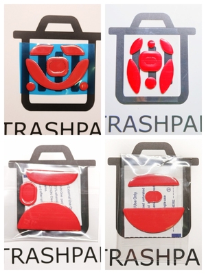 兰族玛雅/荆棘/亚特兰蒂斯/mini鼠标脚贴 红控制 特氟龙