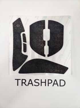 雷柏VT3二代/VT3S/VT7二代鼠标防滑贴黑雪花聚氨酯0.45mm