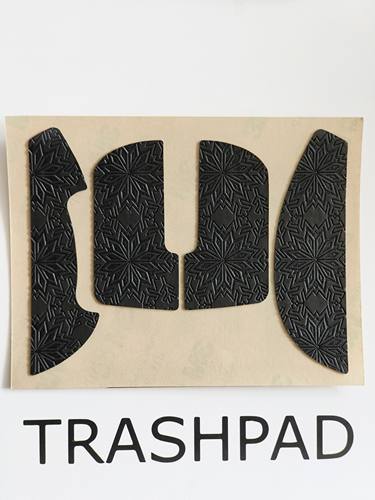 ATK 烈空F1v2/X1v2 鼠标防滑贴0.45mm黑雪花聚氨酯