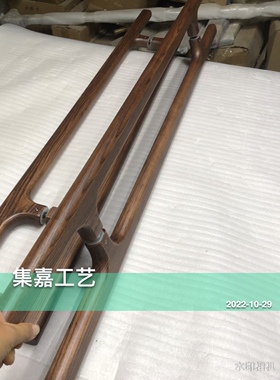 原木拉手实木现代简约