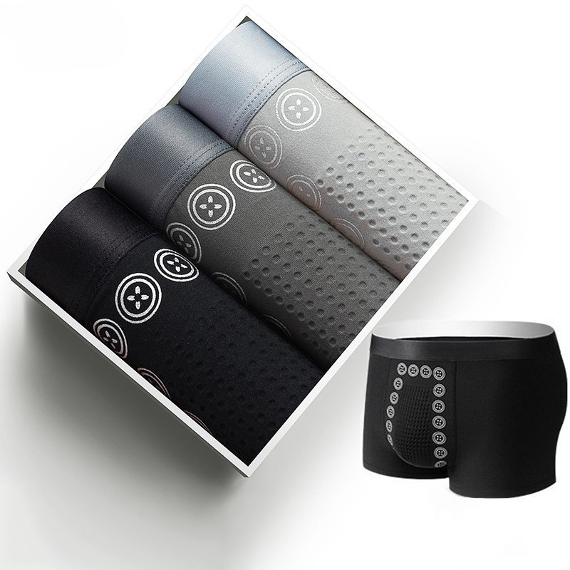 内裤男秋冬按摩裤牛奶丝舒适透气