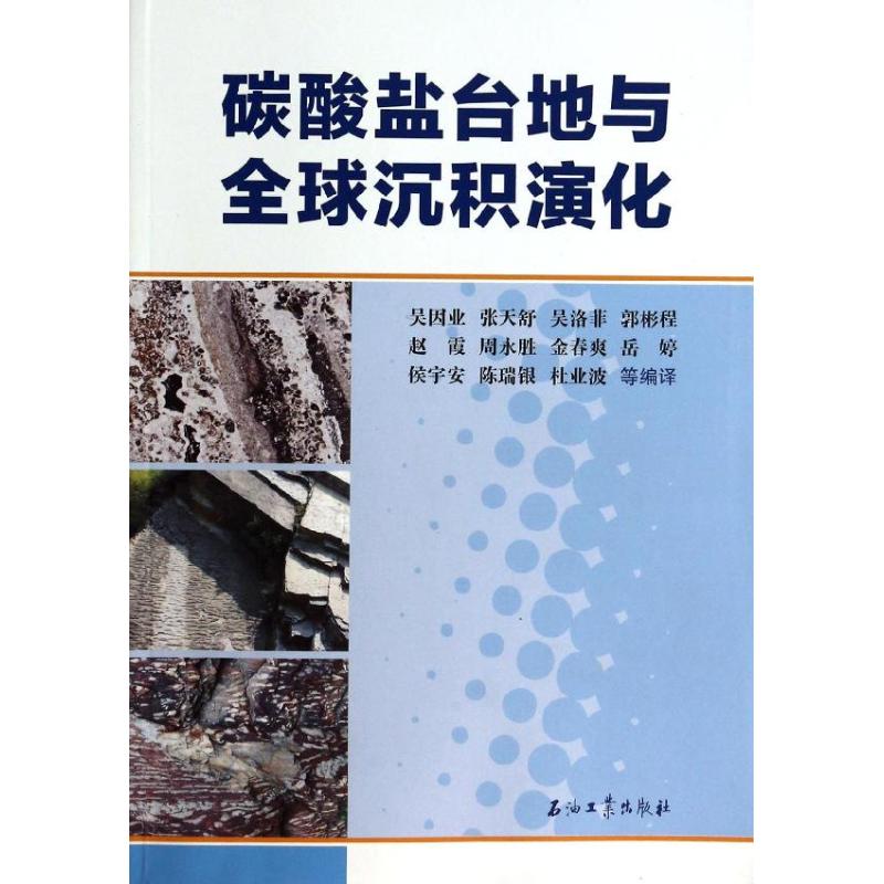 碳酸盐岩台地与全球沉积演化 吴因业//张天舒//吴洛菲//郭彬程//赵霞等 著作 能源科学 专业科技 石油工业出版社 9787502197599