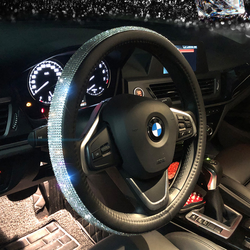 钻满方向盘套可爱四季通用