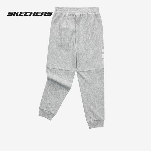 Skechers/斯凯奇正品春季新款儿童男女运动针织跑步长裤 P222G019