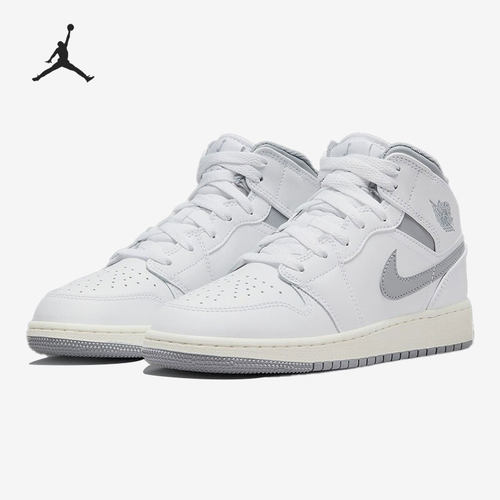 Nike/耐克正品Air Jordan 1 Mid男子休闲透气时尚板鞋 554724-135