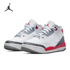 Nike/耐克正品Jordan 3 Retro女子GS 大童耐磨篮球鞋 DM0966-160