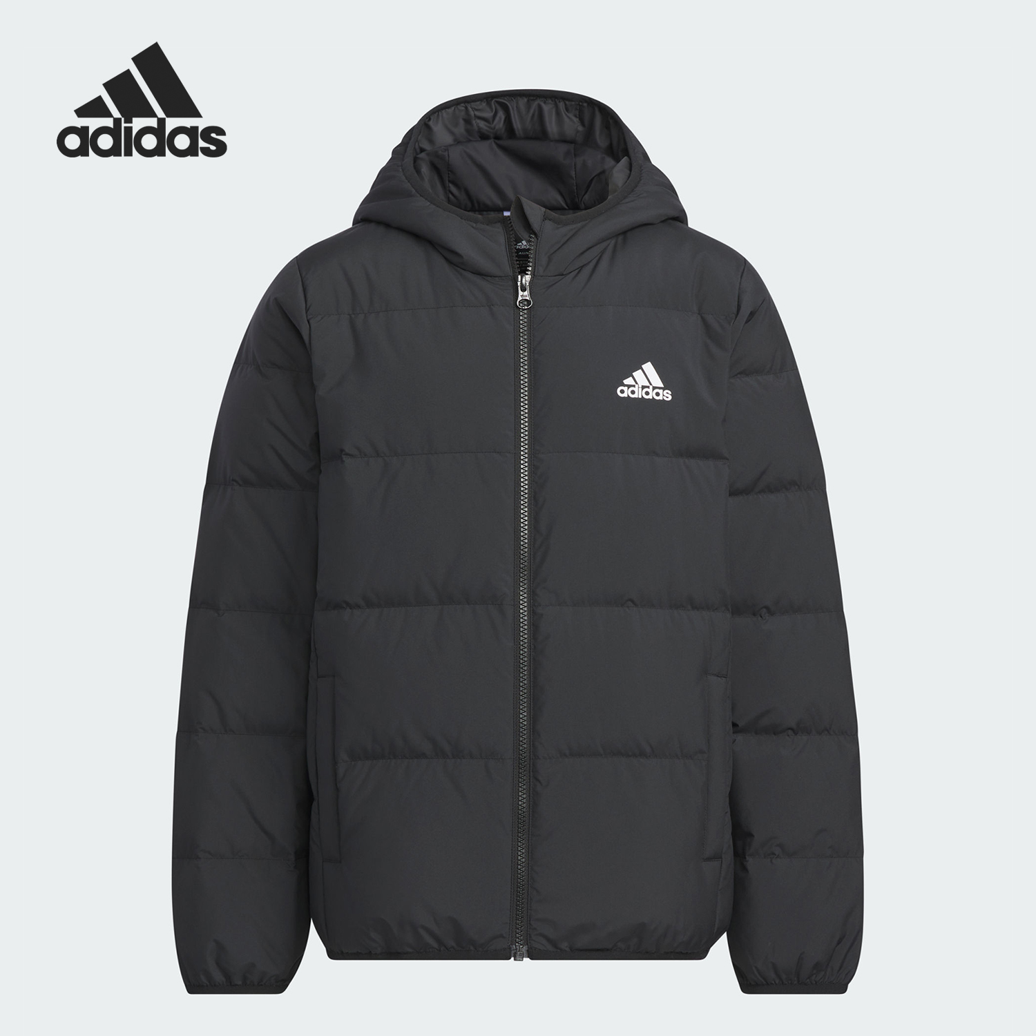 阿迪达斯正品儿童保暖羽绒服