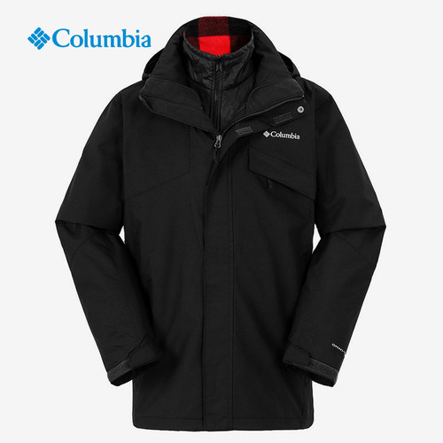 Columbia哥伦比亚正品男户外热能保暖防水抓绒内胆冲锋衣WE1273