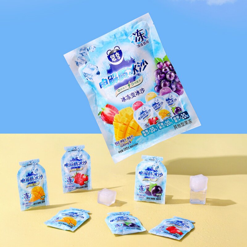 【夏季出游】袋亨三口味电解质冰沙果冻宿舍解馋追剧囤货必备零食