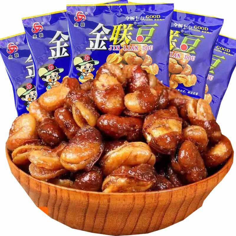 金联蚕豆小包装零食小吃休闲食品原味干货下酒菜香酥炒货特产麻辣