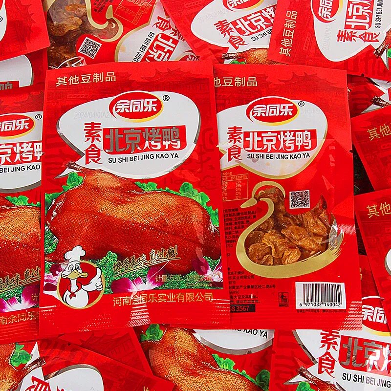 余同乐北京烤鸭辣条小零食小吃休闲食品豆干素食怀旧甜儿时豆制品