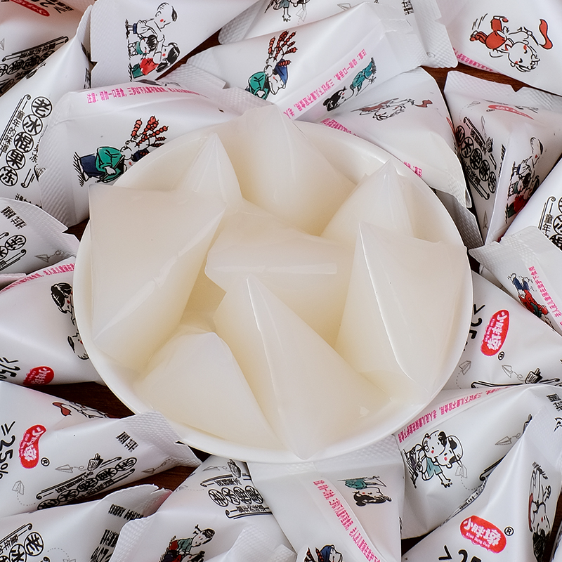老冰棍果味型果冻三角包果冻休闲解馋零食独立小包装款
