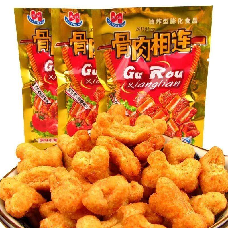 骨肉相连零食膨化食品8090后怀旧零食校园小卖部办公室休闲膨化