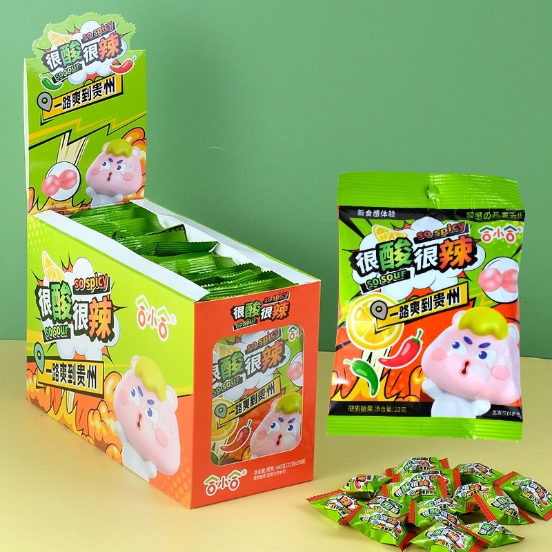很酸网红同款恶搞搞怪糖果零食很酸很辣糖果休闲娱乐宿舍小零食