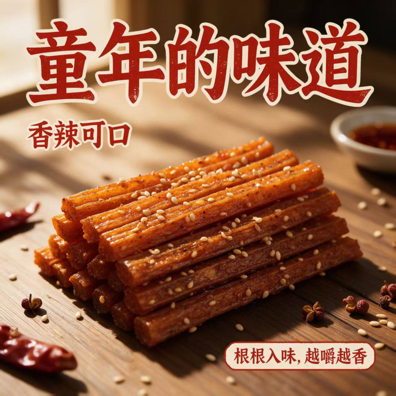 面筋王子辣条76克香辣烧烤铁板烤翅味休闲食品调味面制品小吃宿舍