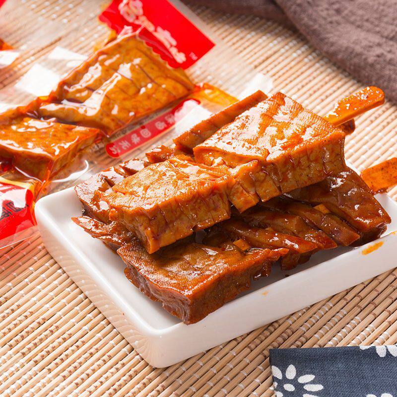 乡思味兰花串武冈豆腐干湖南特产卤豆腐干豆制品零食香辣味牛肉味