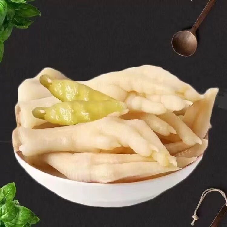 泡椒味凤爪小爪卤味鸡爪山椒味泡爪真空包装重庆风味小吃