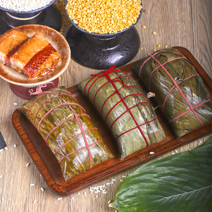 广西传统特产长条灰水粽碱水粽枧水粽手工草木灰糯米软糯香糯凉粽