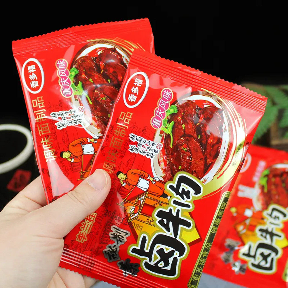 安徽特产甜辣8090后儿时怀旧校园解馋零食小吃秘制素牛肉辣条辣片