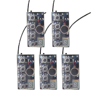 远程1000米四键1234震双向振动器无声传感按键提醒器一对一震动