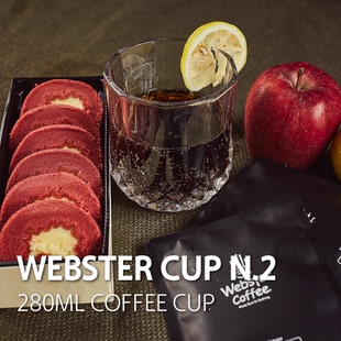 编织者 钻石玻璃杯 裂纹咖啡杯 拿铁 冰咖啡专用 威士忌杯