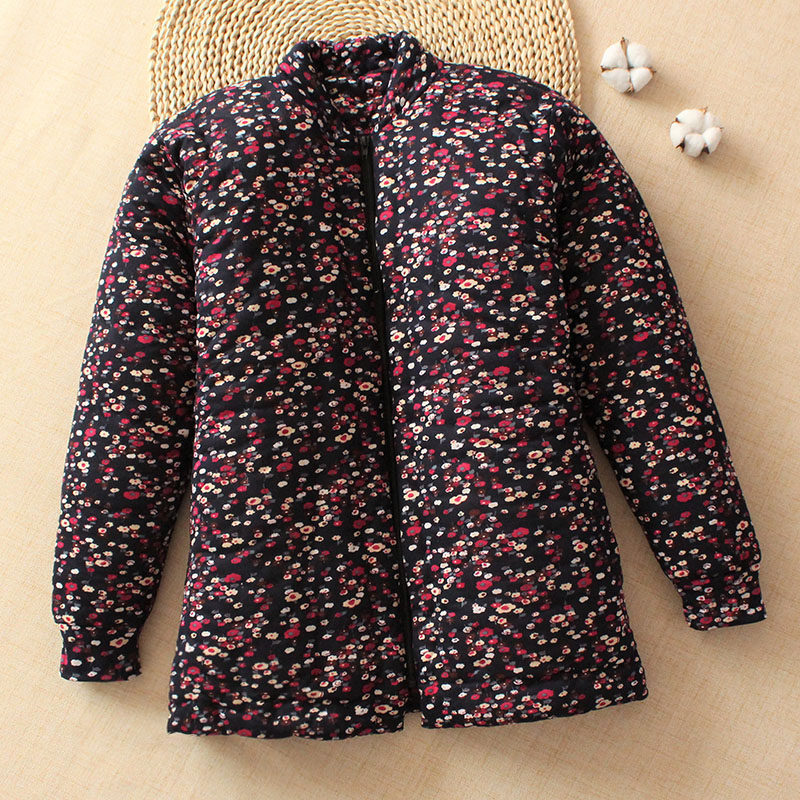 纯手工棉花棉袄居家内胆保暖外穿中老年奶奶妈妈女士棉衣加厚冬季