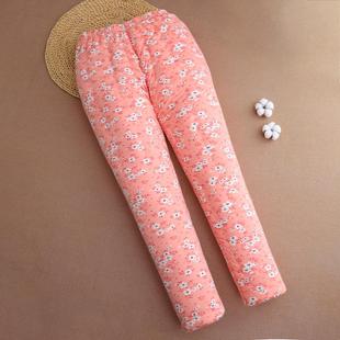 女士棉花手工棉裤 妈妈加厚内穿保暖裤 成人弹力修身裤子冬季