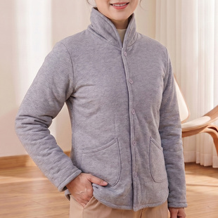 夏季养生薄款棉花棉衣男女立披两用领护颈棉袄三伏天排湿空调房