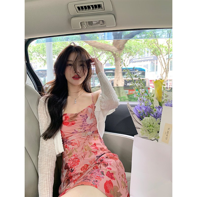 alexstevens 夏季白色短款防晒小针织开衫女长袖修身薄款罩衫上衣