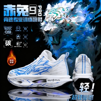 赤兔9Pro儿童跑步鞋男童运动鞋