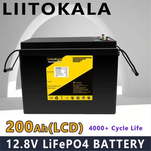 LiitoKala12V200Ah磷酸铁锂电池