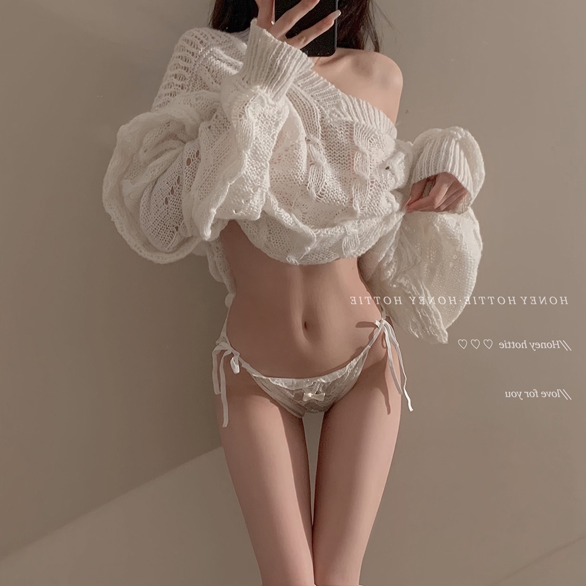 蕾丝边夏季新款低腰少女内裤女