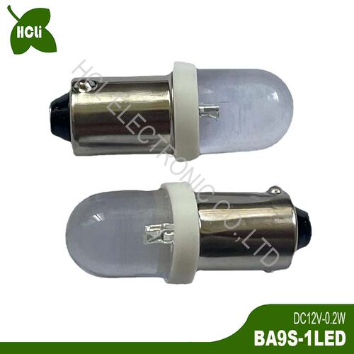 BA9S H6W T4W T8.5 6V 12V DC24V LED汽车灯泡 仪表指示灯 信号灯