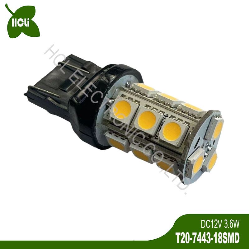 W21/5WLED刹车灯7443车灯泡HCLi