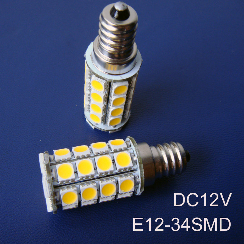 高品质 dc12v 6w e12 led玉米灯 水晶灯光源装饰 灯具灯泡灯珠e12