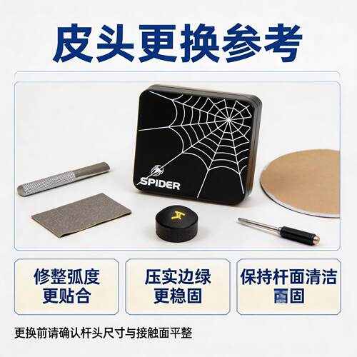 仕百得幽灵皮头单层皮头小头杆