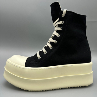 高帮鞋 松糕鞋 增高鞋 Rick 暗黑高街头男女潮鞋 厚底鞋 副线新款 RO鞋