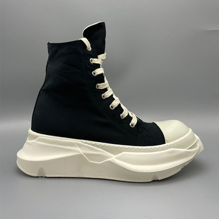 底副线新款 高帮双层鞋 暗黑先锋高街风格 厚底潮鞋 Rick 男女款 RO鞋