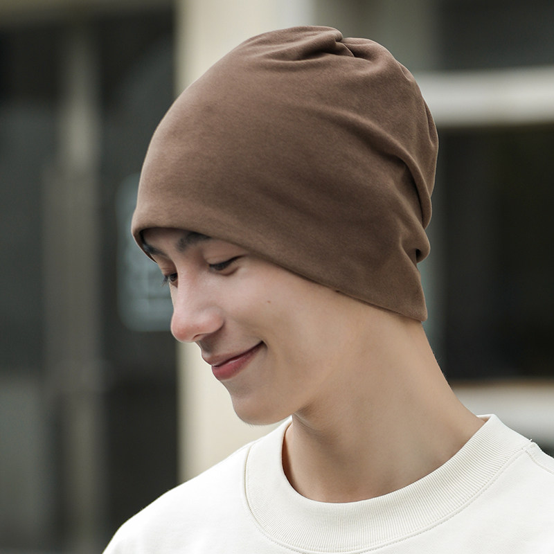 秋冬季百变头巾帽子男款骑行面罩电动车防风护耳防寒包头帽男士潮