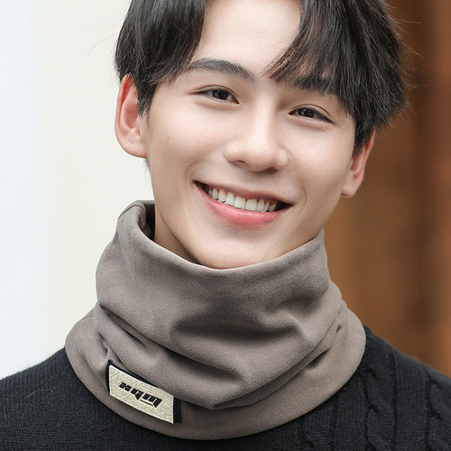 围脖男冬天防风面罩骑行百变头巾