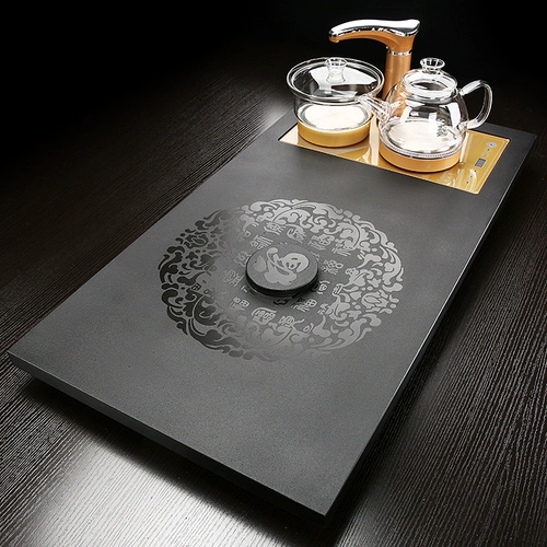 Wujin Stone Tea Cup Set Full Automatic Water Tea Terrace Couttle, интегрированный с индукционной плитой Домохозяйство Большое чайное море P