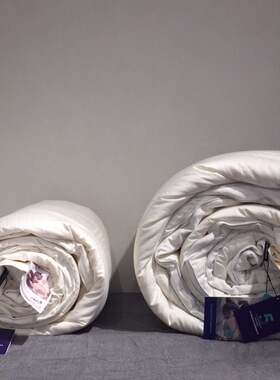 买全棉子母被双胎拉链款大豆纤维可拆卸被子四季被保暖冬被春秋被