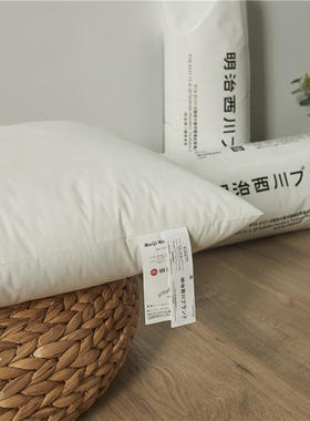 明治西川超级柔软的枕芯 慢回弹 出口日本外贸原单纤维枕 标准枕