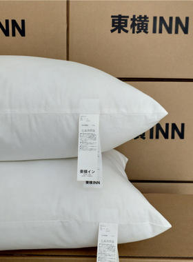 横横インinn枕头芯出口日本A类全棉回弹大酒店原单五星级软枕外贸